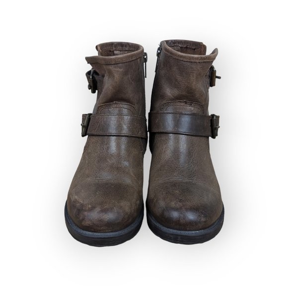 Artisan Leather Elicia  Ankle Boots Size 7 Women - Picture 4 of 10